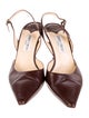 Jimmy Choo Leather Slingback Pumps