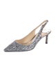 Jimmy Choo Glitter Slingback Pumps