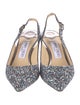 Jimmy Choo Glitter Slingback Pumps