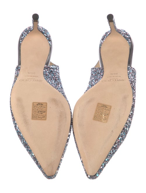 Jimmy Choo Glitter Slingback Pumps