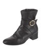 Jimmy Choo Leather Moto Boots