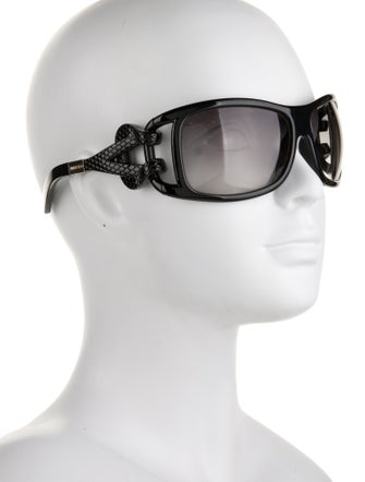 Jimmy Choo Oversize Gradient Sunglasses