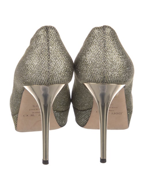 Jimmy Choo Glitter Glitter Accents Pumps