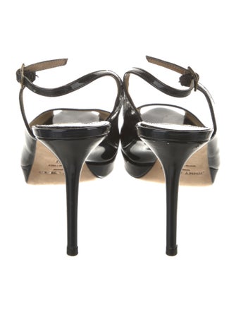 Jimmy Choo Patent Leather Slingback Pumps