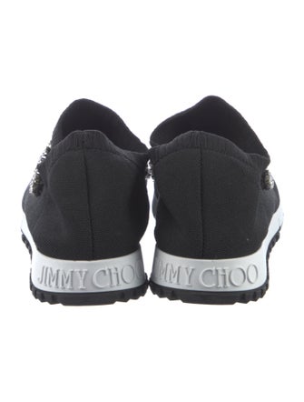 Jimmy Choo Crystal Embellishments Sneakers