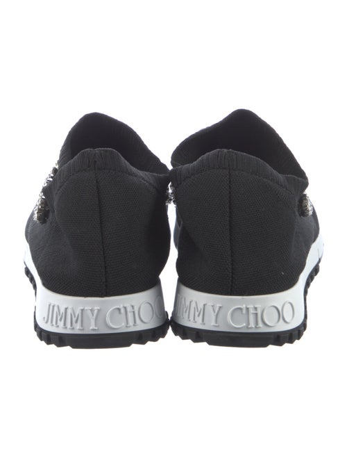 Jimmy Choo Crystal Embellishments Sneakers