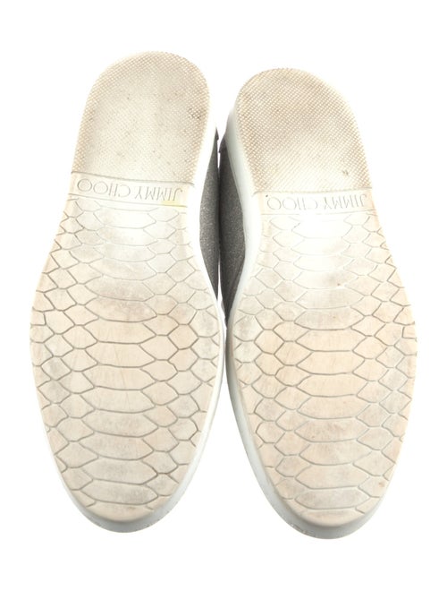 Jimmy Choo Glitter Printed Sneakers
