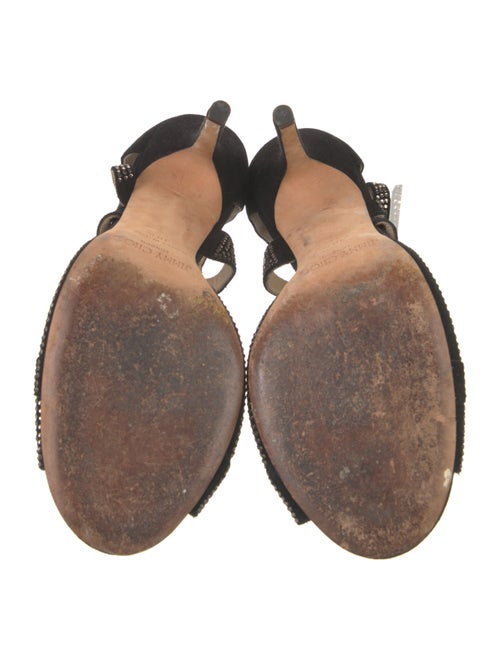 Jimmy Choo Suede Studded Accents Sandals