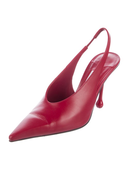 Jimmy Choo Leather Slingback Pumps
