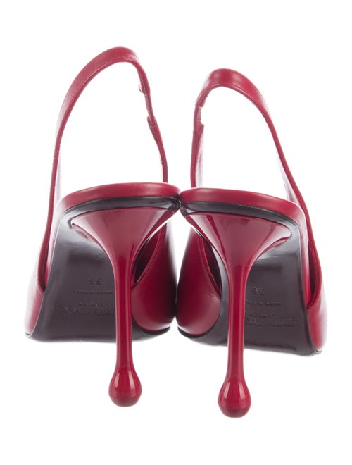 Jimmy Choo Leather Slingback Pumps