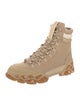 Jimmy Choo Suede Colorblock Pattern Hiking Boots