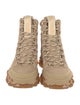 Jimmy Choo Suede Colorblock Pattern Hiking Boots