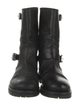 Jimmy Choo Leather Moto Boots