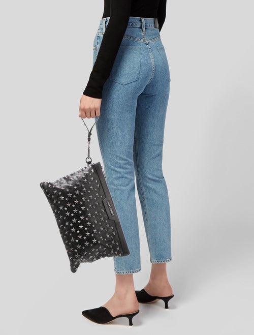 Jimmy Choo Leather Clutch