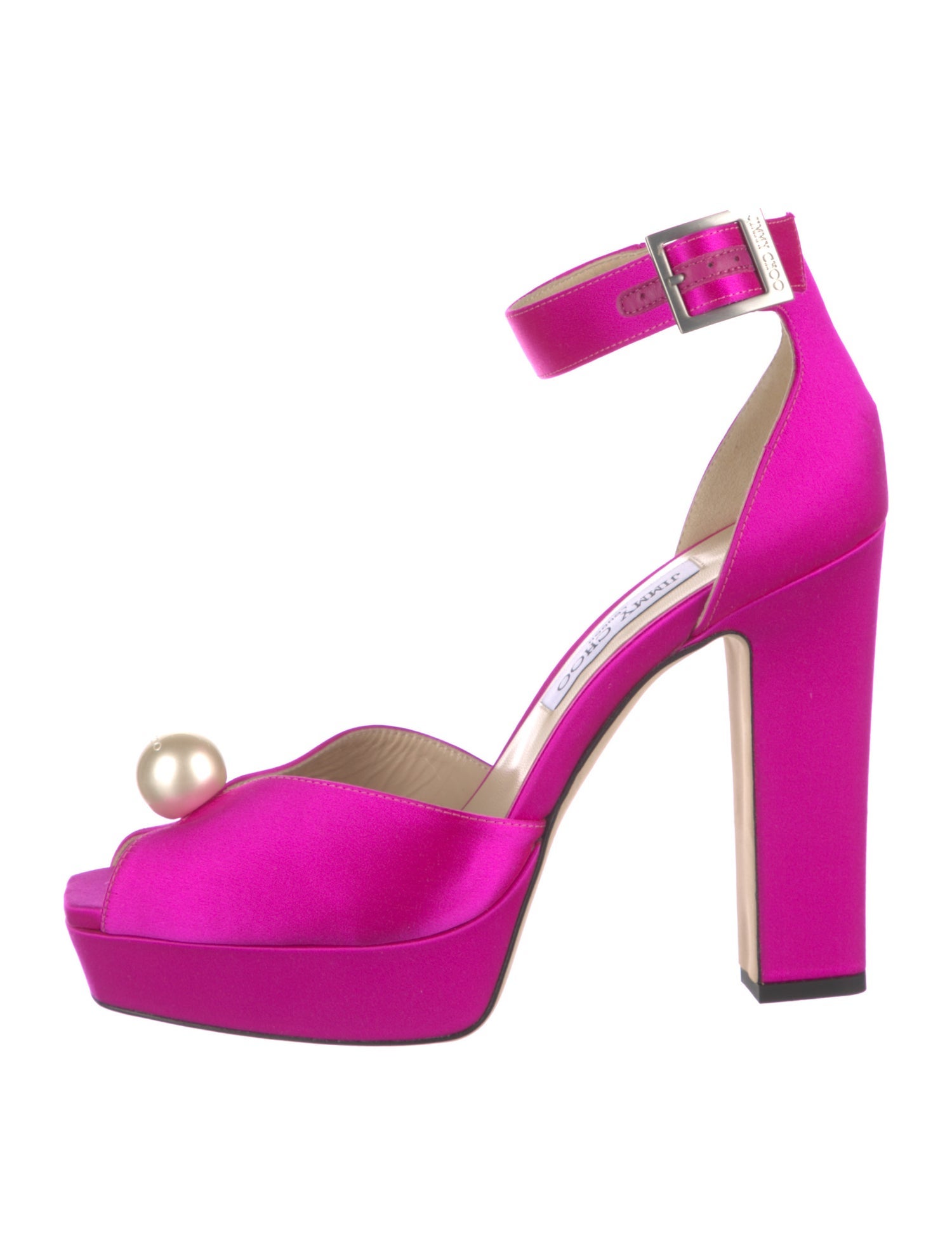 Jimmy Choo Satin Sandals