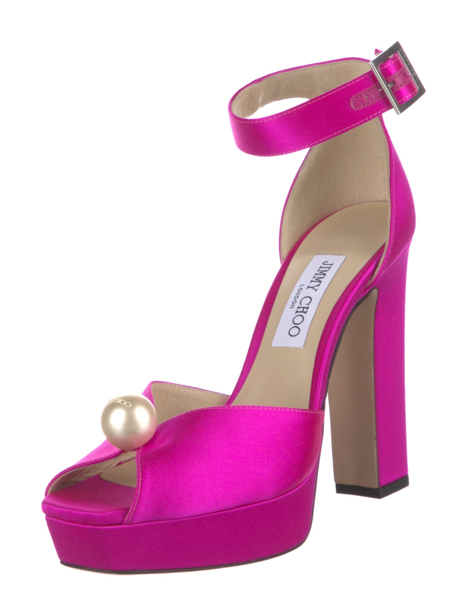 Jimmy Choo Satin Sandals