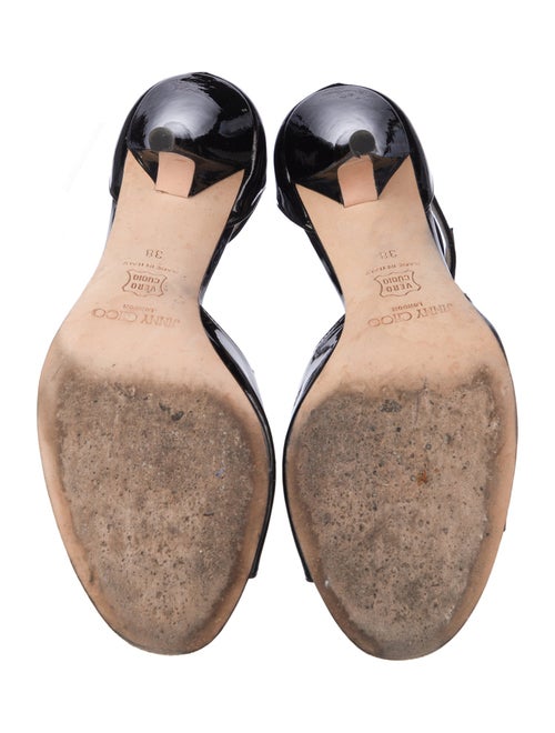 Jimmy Choo Patent Leather Sandals