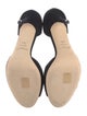 Jimmy Choo Suede Crystal Embellishments Sandals