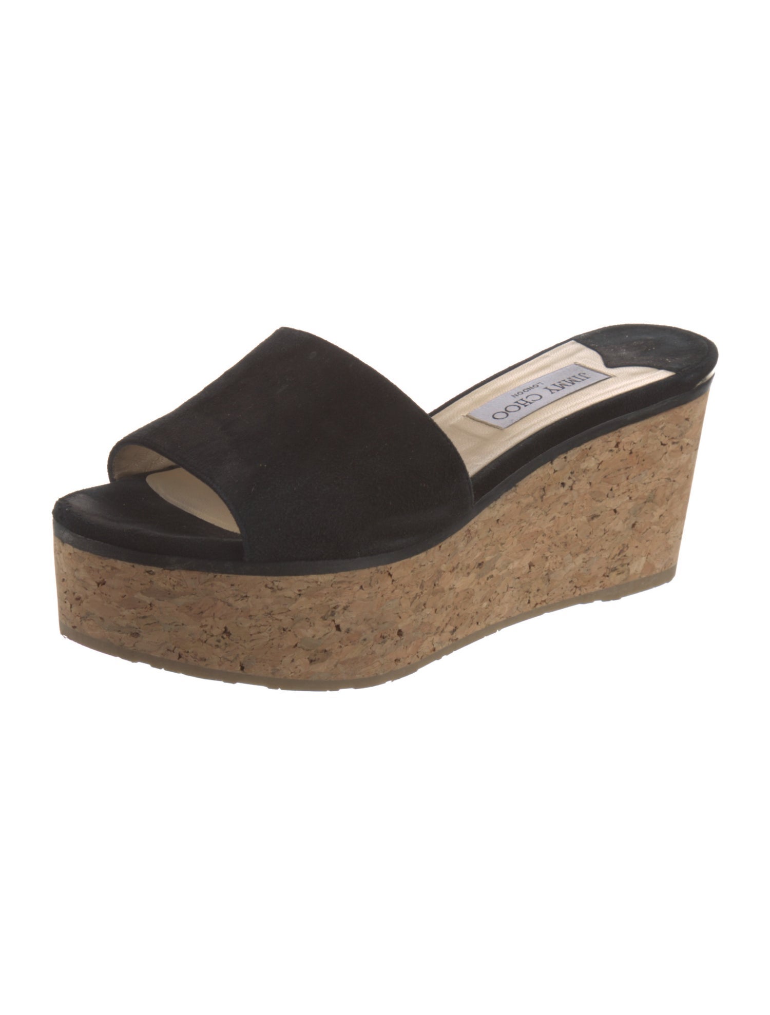 Jimmy Choo Suede Slides