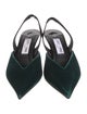 Jimmy Choo Velvet Slingback Pumps