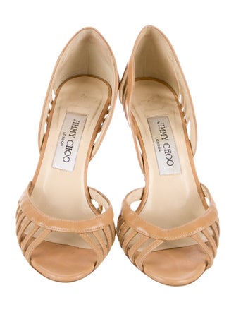 Jimmy Choo Patent Leather Sandals