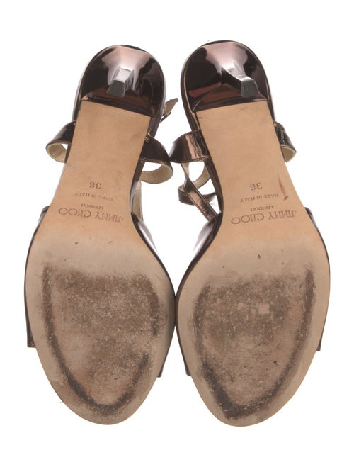 Jimmy Choo Patent Leather Sandals