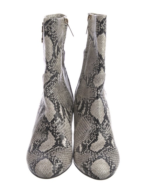 Jimmy Choo Snakeskin Animal Print Boots