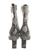 Jimmy Choo Snakeskin Animal Print Boots