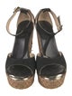 Jimmy Choo Suede T-Strap Sandals
