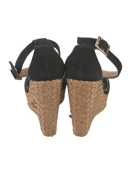 Jimmy Choo Suede T-Strap Sandals