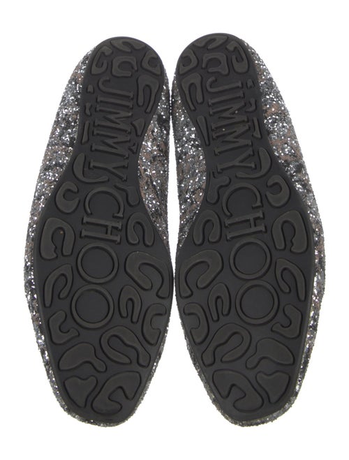 Jimmy Choo Glitter Loafers