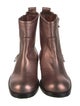 Jimmy Choo Leather Moto Boots