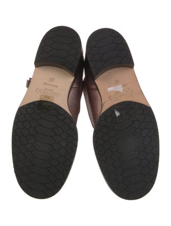 Jimmy Choo Leather Moto Boots