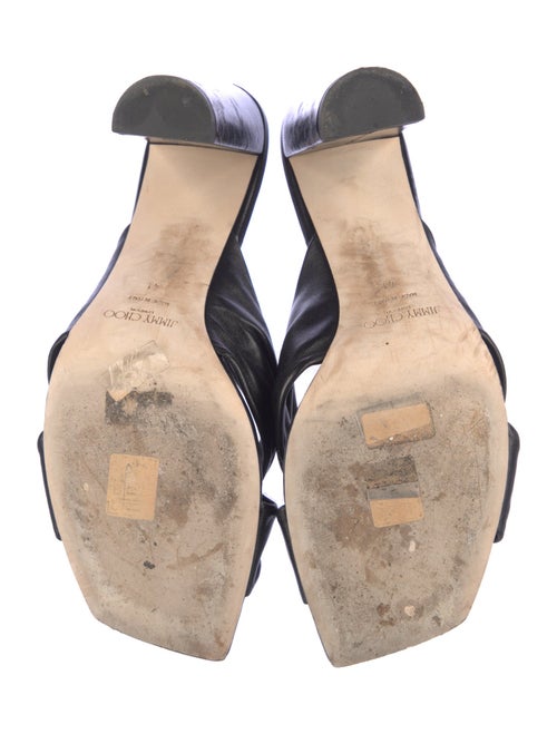 Jimmy Choo Leather Slides