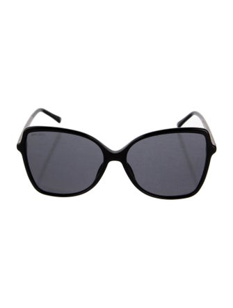 Jimmy Choo Oversize Tinted Sunglasses