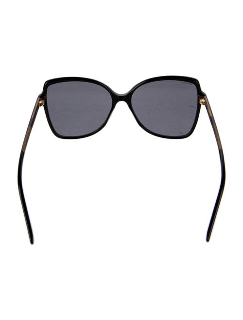 Jimmy Choo Oversize Tinted Sunglasses