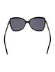 Jimmy Choo Oversize Tinted Sunglasses
