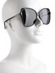 Jimmy Choo Oversize Tinted Sunglasses