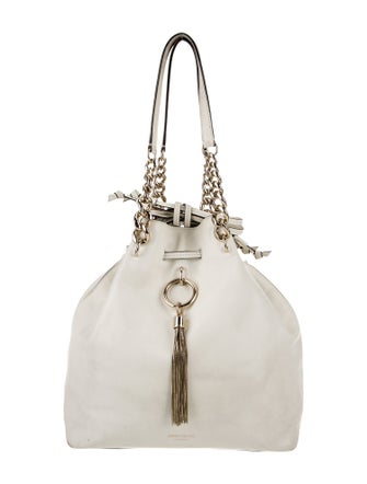 Jimmy Choo Leather Bucket Bag
