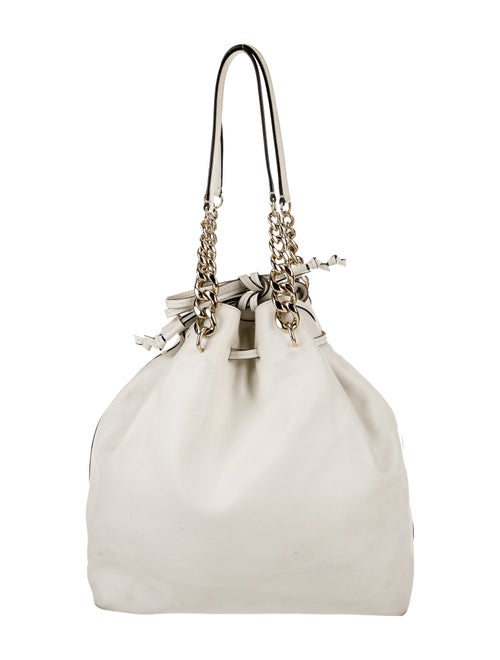 Jimmy Choo Leather Bucket Bag