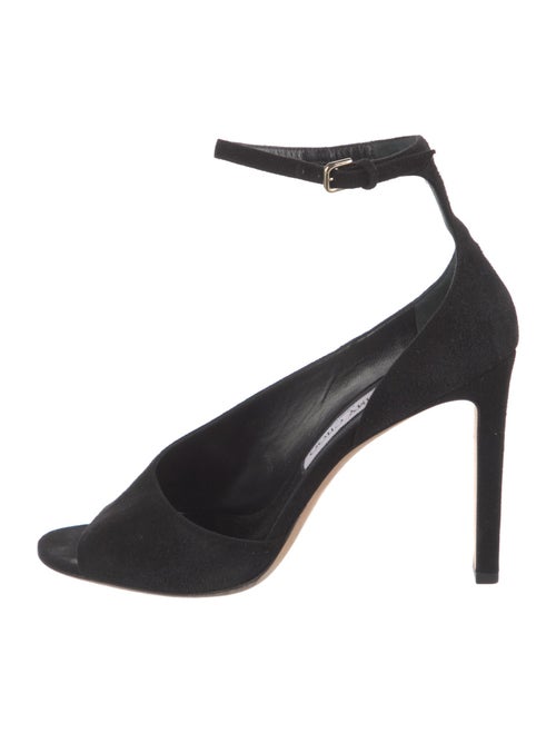 Jimmy Choo Suede D'Orsay Pumps