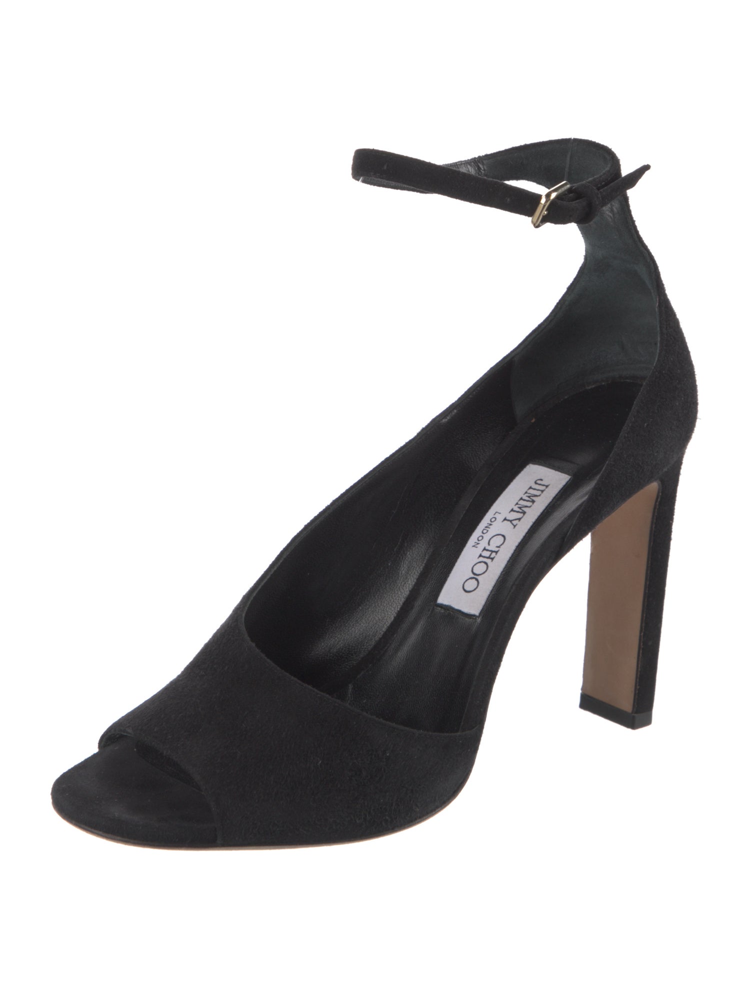 Jimmy Choo Suede D'Orsay Pumps