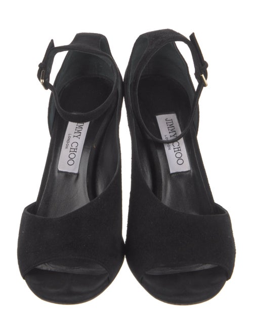 Jimmy Choo Suede D'Orsay Pumps