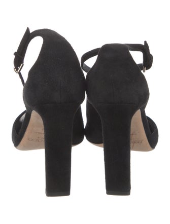 Jimmy Choo Suede D'Orsay Pumps