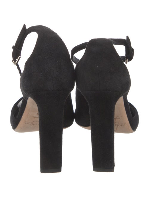 Jimmy Choo Suede D'Orsay Pumps