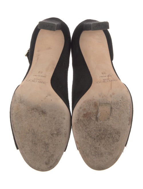 Jimmy Choo Suede D'Orsay Pumps
