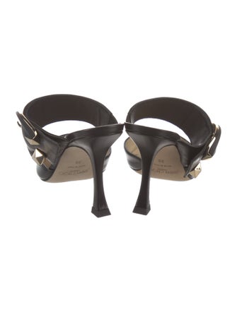 Jimmy Choo Leather Mules