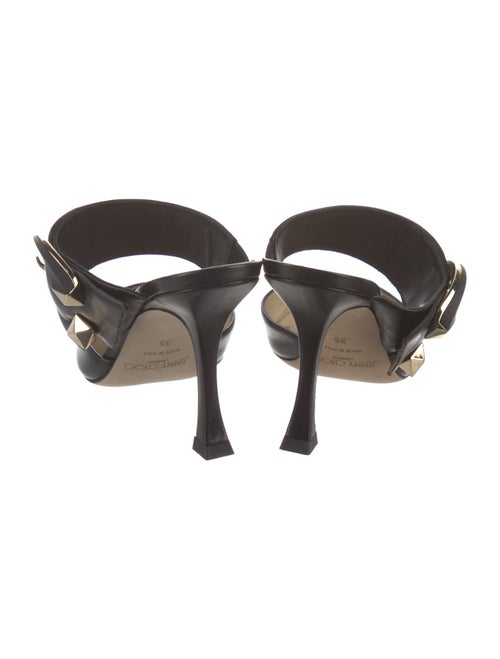 Jimmy Choo Leather Mules