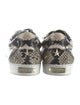 Jimmy Choo Leather Animal Print Sneakers