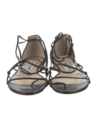 Jimmy Choo Leather Gladiator Sandals